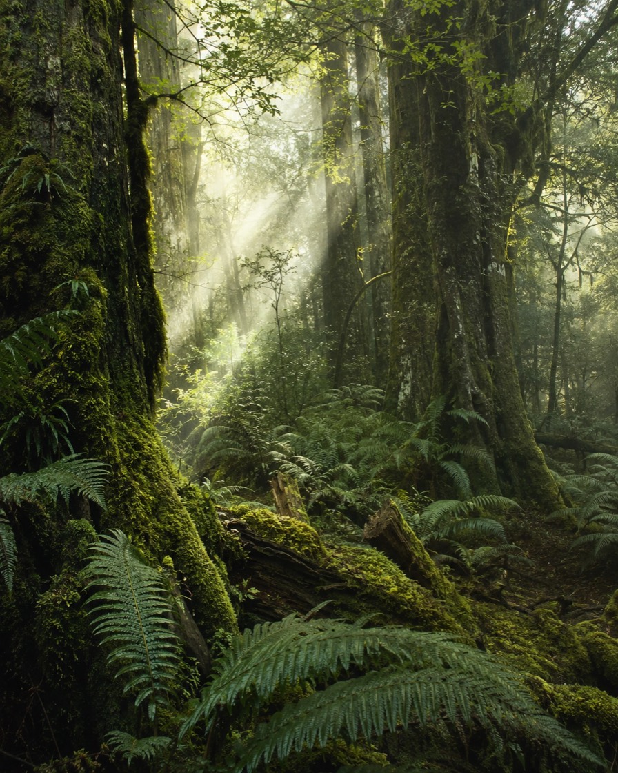 Bosque nativo del sur de Chile